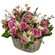 floral arrangement in a basket. Slovenia
