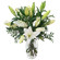 Declaration of Love. Putiry, grandeur and cleanliness - are the words just about lilies. This tender bouquet of white lilies will say everything about your feelings.. India