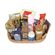Coffee break. This gift basket with a variety of coffees and croissants is perfect for a gift to a colleague or friend.