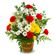My dear friend. A lovely and gentle basket arrangement of chrysanthemums and carnations accentuateded with limonium and greens is a wonderful &#39;&#39;just because&#39;&#39; present.