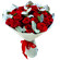 Beauty. Perfect red roses emphasized by delicate green fillers is always an outstanding gift.. India