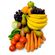 Fruit-and-vegetable Set. Set of fresh fruit and vegetables.