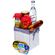 &#39;Male&#39; Basket. There is a perfect combination of o fish and meat products, marinated products and a bottle of vodka in this delicious gift basket.